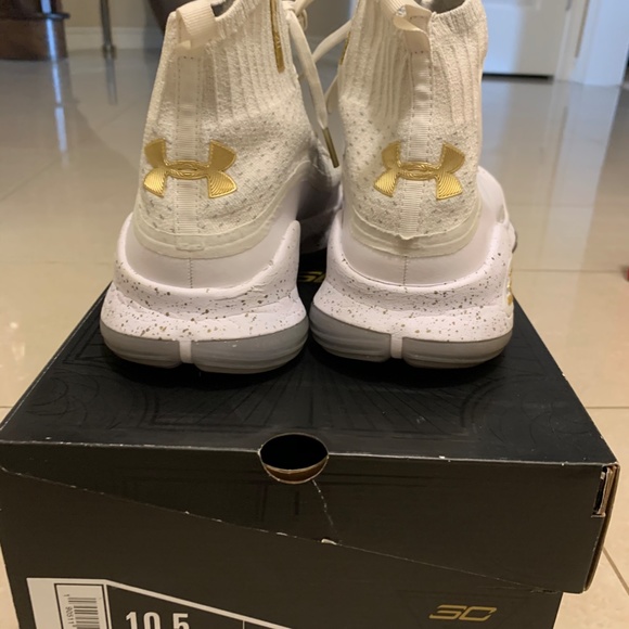 Under Armour Curry 4 White Gold - Picture 4 of 4